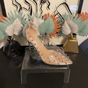 Beautiful clear heels